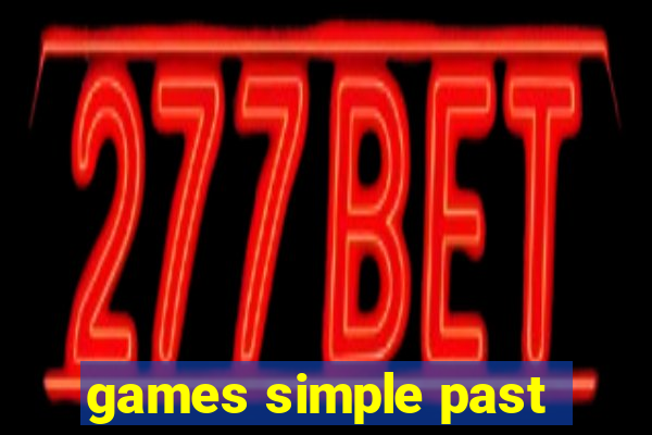 games simple past